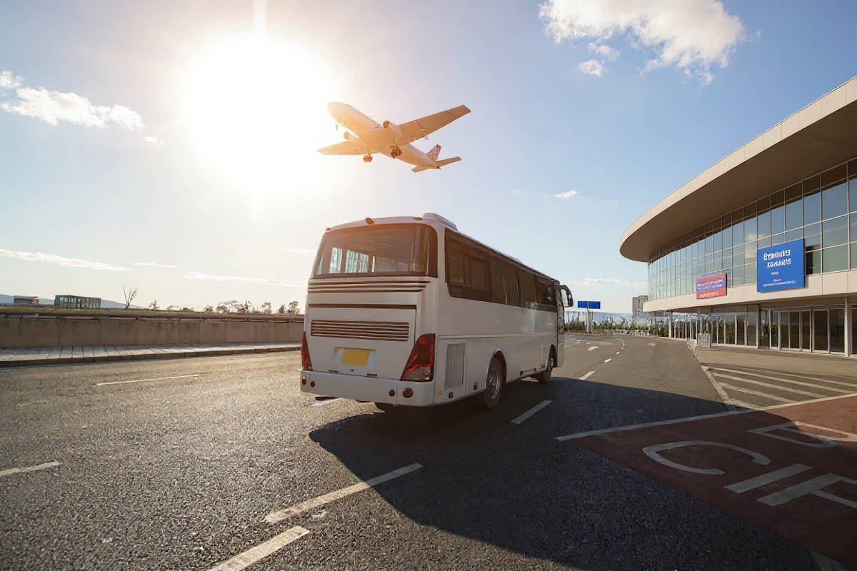 Transferts aéroports gares location bus La Défense